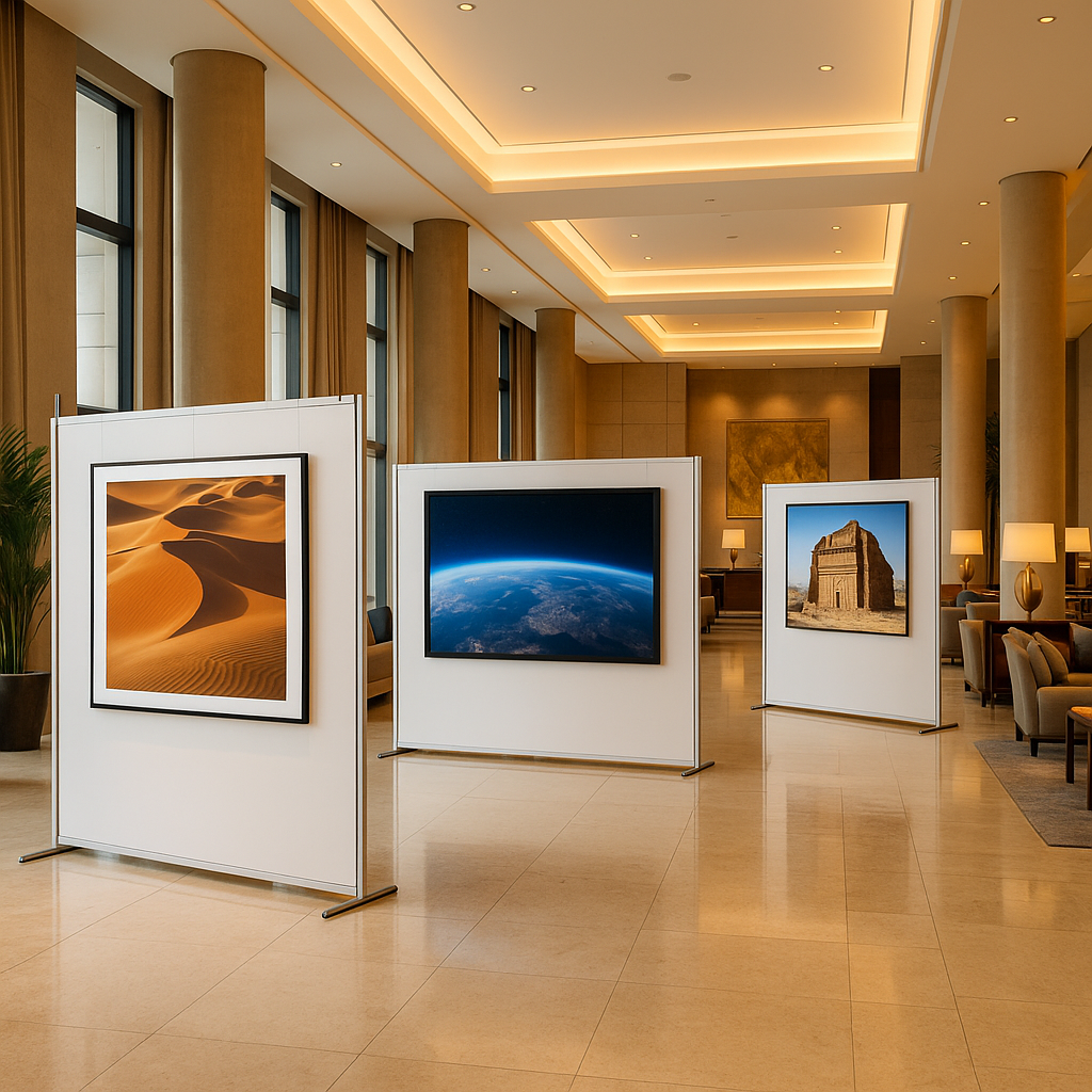 Art in Hotel Lobby
